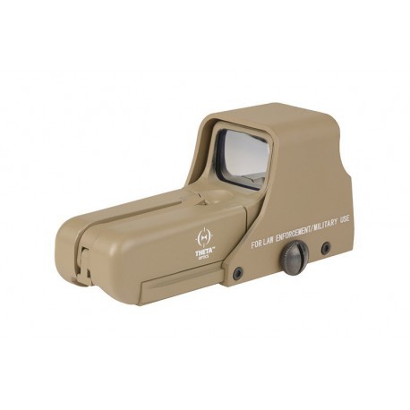 JS-TACTICAL - Viseur point rouge/vert - TAN - Heritage Airsoft