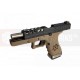 G17 Hex-Cut (AW-VX0111 - Tan) gaz blowback - AW CUSTOM