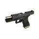 G17 Hex-Cut (AW-VX0101 - black) gaz blowback - AW CUSTOM