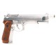 WE - M92L GBB gaz - 0,9 joule - CHROME