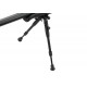 WELL - Sniper MB11D avec lunette 3-9x40 et bipied - 1,5 joule - NOIR