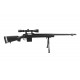 WELL - Pack Sniper MB4405D Noir avec avec Bipied + lunette 3-9X40 + Sangle + BB loader + Housse