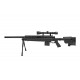 WELL - Pack Sniper MB4406D Noir avec Bipied + lunette 3-9X40 + Sangle + BB loader + Housse