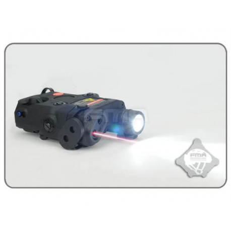 FMA - Boitier PEQ avec fonction lampe LED/ IR /laser rouge - NOIR