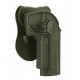 Holster M92 noir droitier - ASG