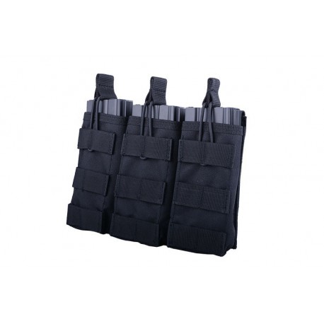 GFC - Triple Poches pour chargeur M4/AK/G36 - NOIR