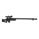 WELL - Pack Sniper MB4409C Noir avec lunette 3-9x40 + Sangle + BB loader + Housse
