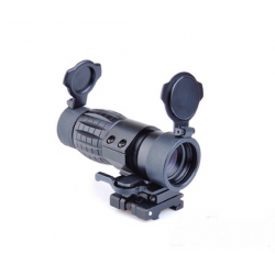 AIMO - Lunette Magnifier X4 ET style FXD noir