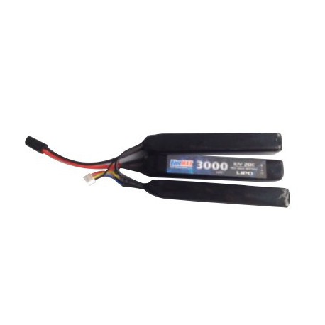 BLUE MAX - Batterie Lipo 11,1V 3000mAh 20C BLUE MAX - Batterie Lipo 11,1V 3000mAh 20C