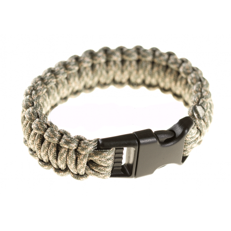 INVADER GEAR - Bracelet de survie en para-corde - ACU CAMO