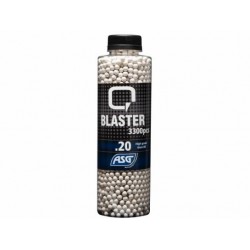 Q-BLASTER - Bouteille de 3300 billes 0,20gr