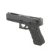 WE - Réplique Pistolet Airsoft G18C Gen 4 GBB Gaz - semi/full auto - NOIR
