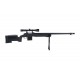 WELL - Pack Sniper MB4416D Noir avec bipied + lunette 3-9x40 + sangle + BB loader + Housse