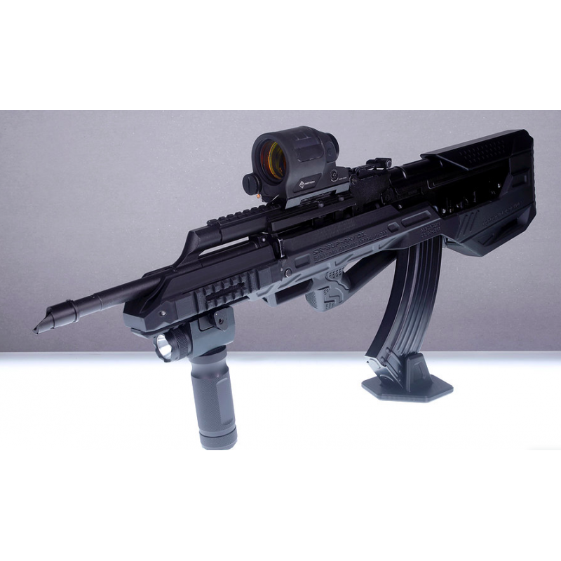 SRU KIT Bullpup Designed pour GHK & WE fixed stock AK GBB NOIR