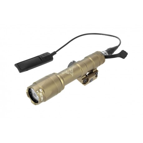 NIGHT EVOLUTION - Lampe M600C  SCOUTLIGHT + support + Contacteur Déporté - TAN