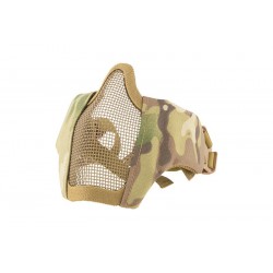 Masque grillagé Multicam avec attache pour casque - Ultimate Tactical