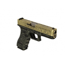 WE - S17 GEN 3 GBB Gaz - 0,9 Joule - GOLD