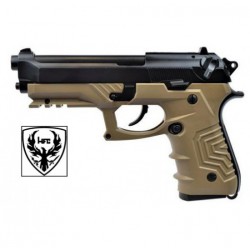 HFC - M92 A1 GBB Gaz FULL AUTO avec sa mallette - TAN