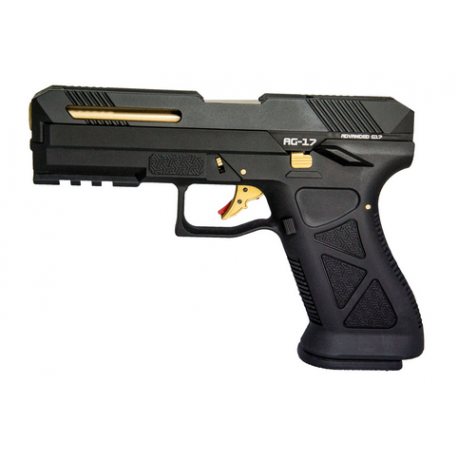 AG-17 noir/or gaz Blowback culasse métal - HFC AG-17 noir/or gaz Blowback culasse métal - HFC