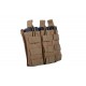 Triple Poches chargeurs type M4/AK/G36 tan - GFC