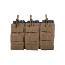 GFC - Triple Poches pour chargeurs M4/AK/G36 - TAN