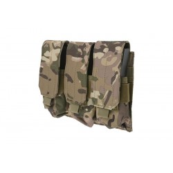 GFC TACTICAL - Poches Triple pour chargeurs type M4/M16 - MULTICAM