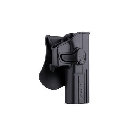 HOLSTER M9 DROITIER Noir pour CZ P-07/P-09  - AMOMAX