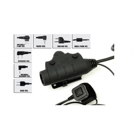 U94 PTT pour MIDLAND - Z-TACTICAL U94 PTT pour MIDLAND - Z-TACTICAL