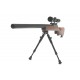 Sniper MB03A type bois avec lunette et bipied - WELL