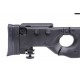 WELL - Pack Sniper MB08A noir avec bipied + lunette 3-9x40 + sangle + BB loader + Housse