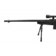 Sniper MB4409D Noir avec lunette 3-9x40 et bipied - WELL