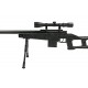 Sniper MB4409D Noir avec lunette 3-9x40 et bipied - WELL