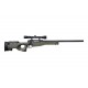 WELL - Pack Sniper MB01 WARRIOR I OD avec lunette 3-9X40 + Sangle + BB loader + Housse