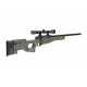 WELL - Pack Sniper MB01 WARRIOR I OD avec lunette 3-9X40 + Sangle + BB loader + Housse