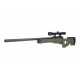 WELL - Pack Sniper MB01 WARRIOR I OD avec lunette 3-9X40 + Sangle + BB loader + Housse