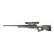 WELL - Pack Sniper MB01 WARRIOR I OD avec lunette 3-9X40 + Sangle + BB loader + Housse