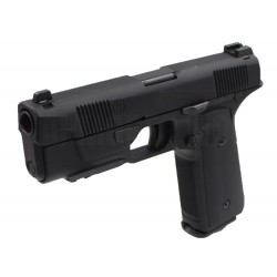 Pistolet Airsoft H9 Parallel Training Weapon GBB Gaz - NOIR