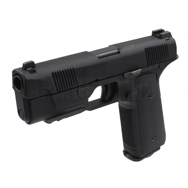 Pistolet Airsoft H9 Parallel Training Weapon GBB Gaz - NOIR