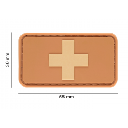 JTG - Patch PVC SWISS - TAN