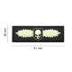 JTG - Patch PVC SOF SKULL - PHOSPHO