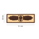 JTG - Patch PVC SOF SKULL - TAN