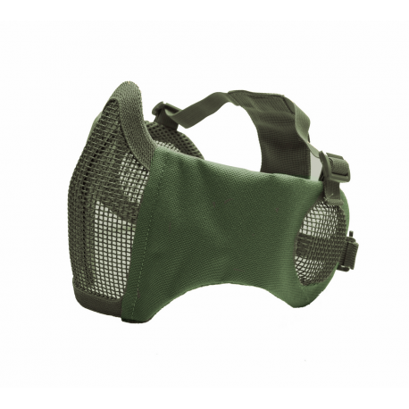 Masque grillagé avec protection oreilles OD - STRIKE SYSTEMS Masque grillagé avec protection oreilles OD - STRIKE SYSTEMS