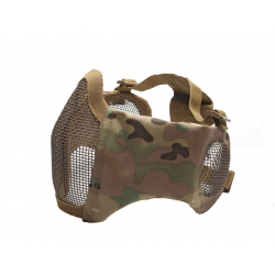 Masque grillagé avec protection oreilles MULTICAM  - STRIKE SYSTEMS