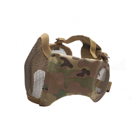 Masque grillagé avec protection oreilles MULTICAM  - STRIKE SYSTEMS