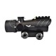 JS-TACTICAL - ACOG Viseur point rouge - NOIR