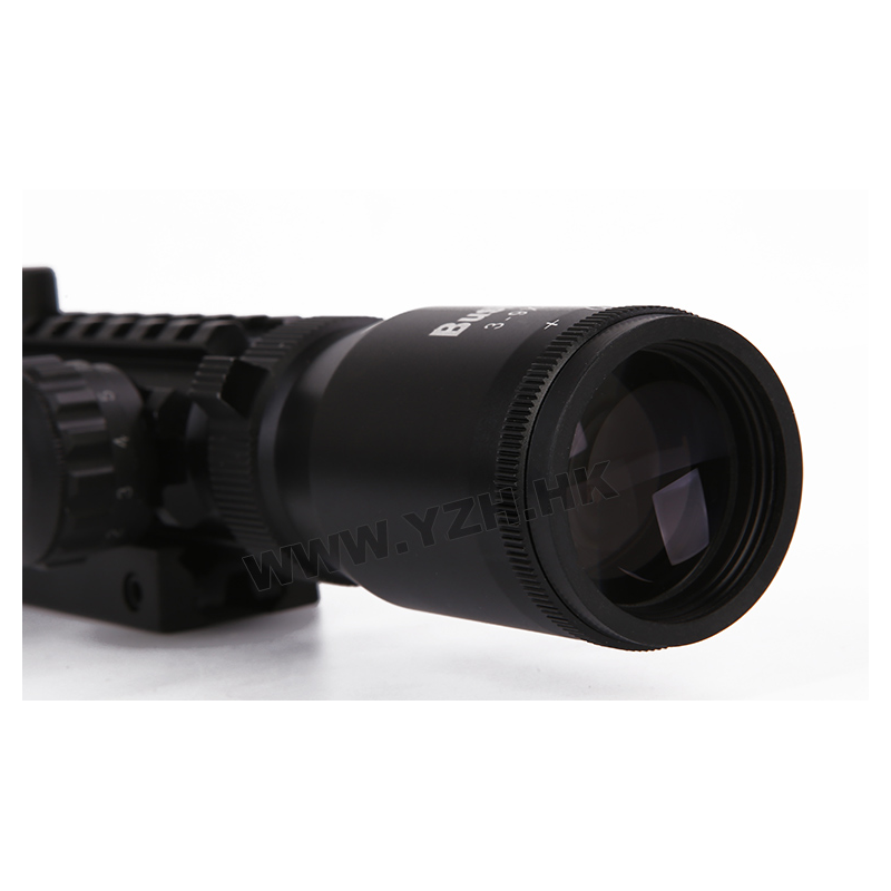 Optique airsoft de chasse 3-9x40 lunette de visée laser rouge illuminée  avec viseur holographique combo pistolet arme chasse caza scope