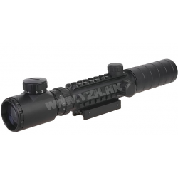 BUSHNELL - Lunette de visée 3-9X32EG lumineuse rouge/vert avec rail