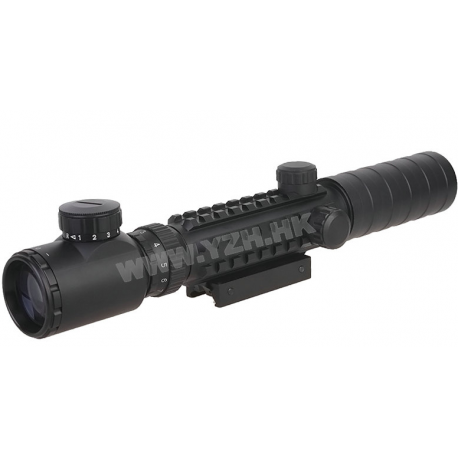 Lunette de visée 3-9X32EG lumineuse rouge/vert avec rail - BUSHNELL Lunette de visée 3-9X32EG lumineuse rouge/vert avec rail - BUSHNELL