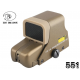 KILLFLASH pour viseur EOTECH 551/552 tan - BIG DRAGON