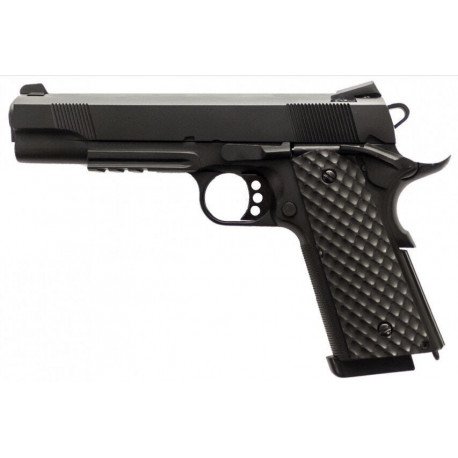 1911 MEU Rail Raven full metal gaz NOIR - NUPROL